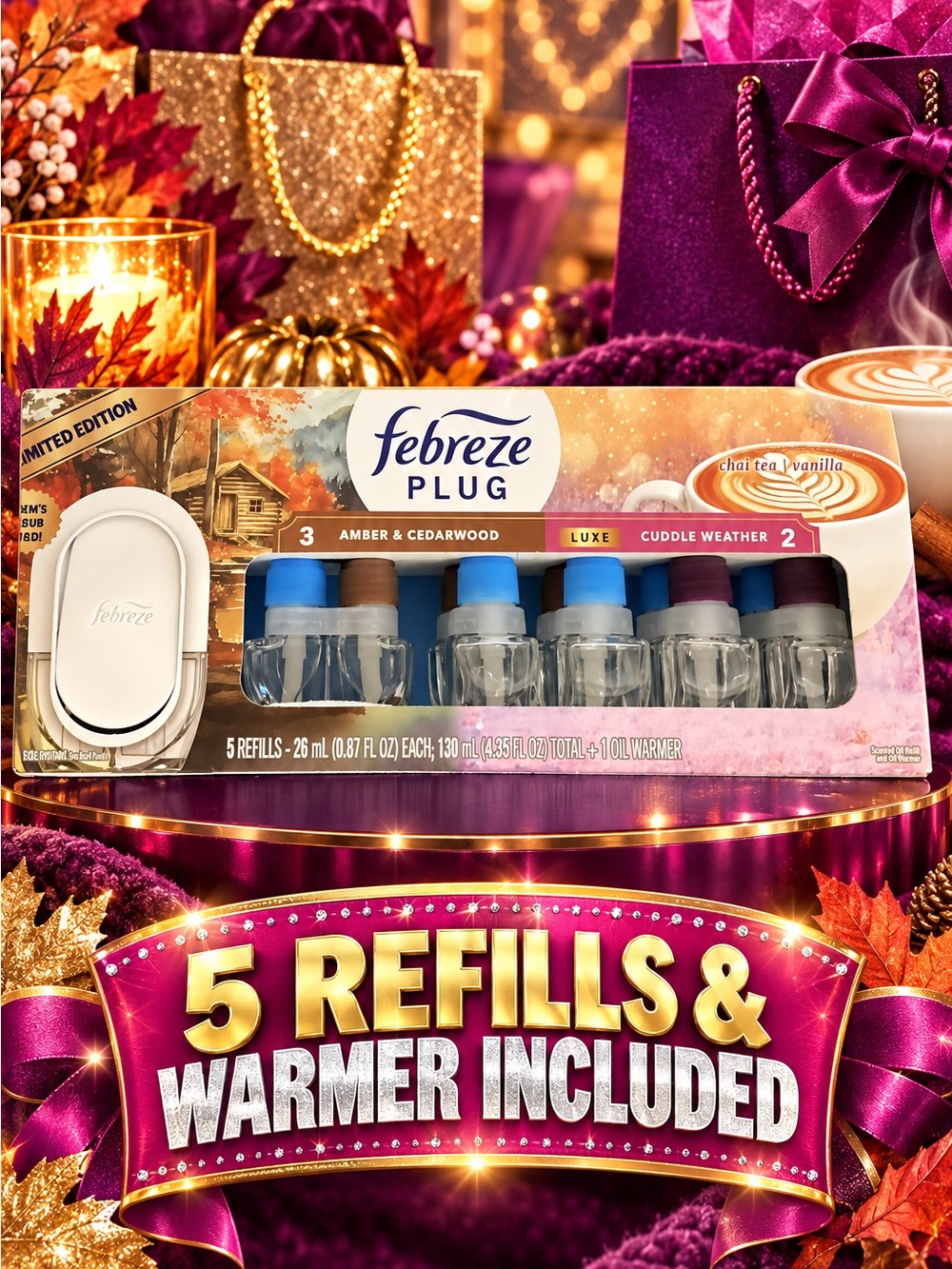 Febreze Plug air freshener refills
